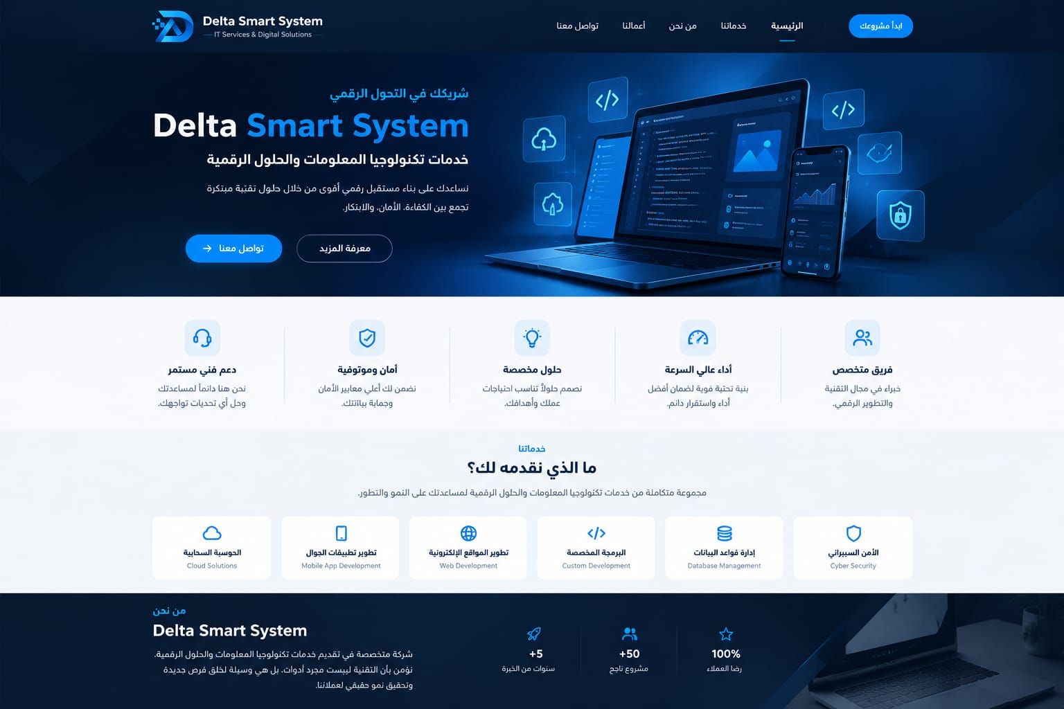 شركة دلتا سمارت — Delta Smart