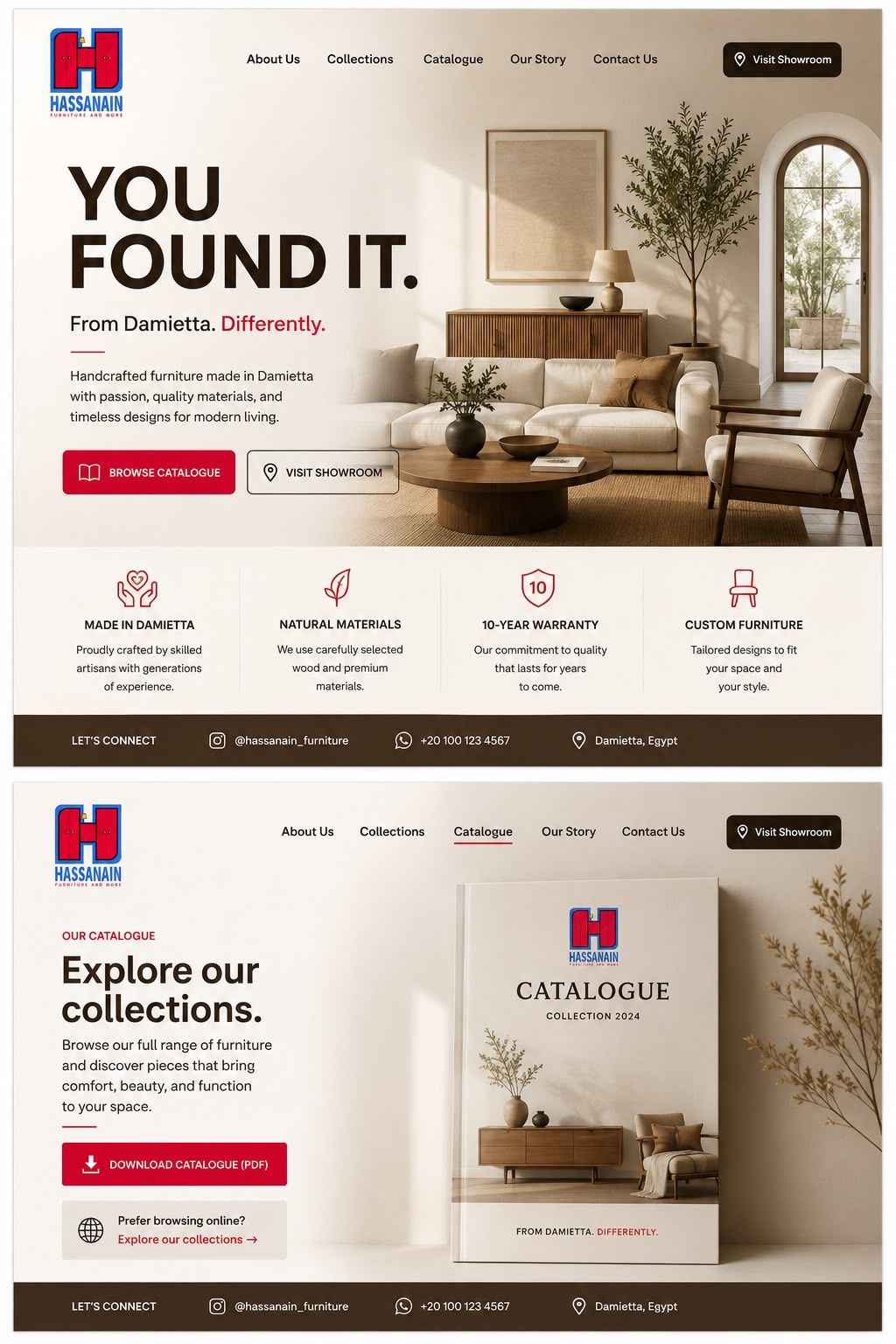 Hassanain Furniture — شركة أثاث